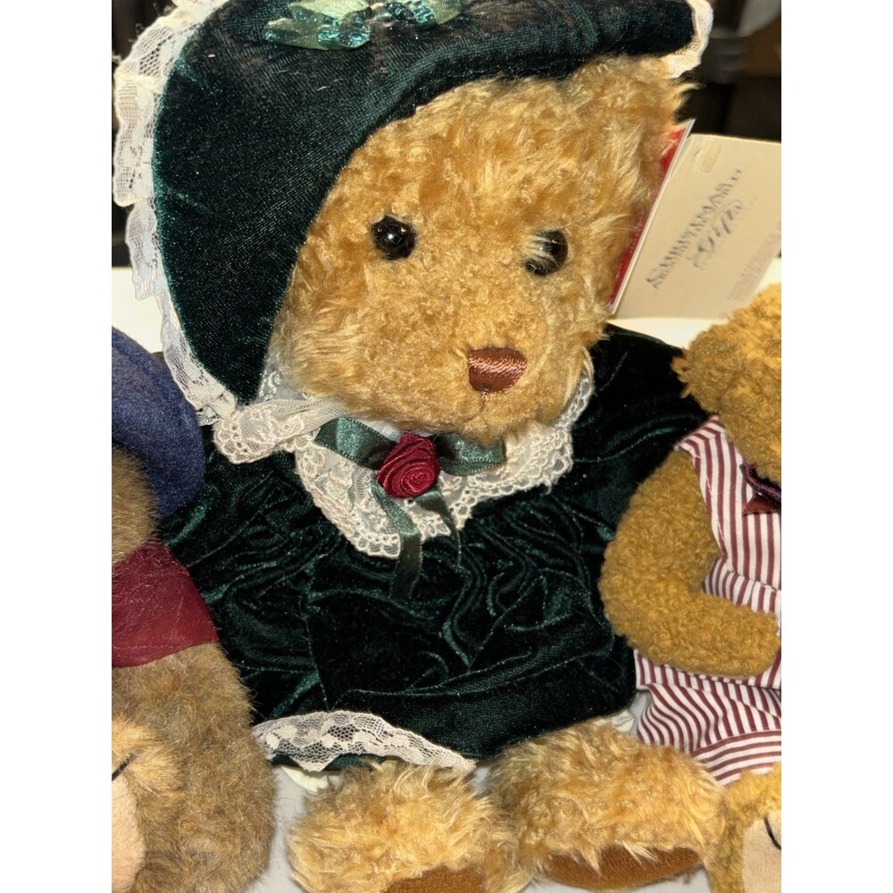 Plush Collector Bear Lot Boyd's TY Christmas Around The World Vintage Bears - Picture 3 of 9